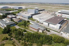 Widok z lotu ptaka na zakłady BITZER Kühlmaschinenbau GmbH w Schkeuditz (fot. BITZER)