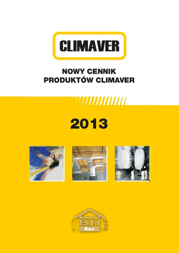 CLIMAVER - cennik 2013