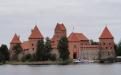 Troki - jedyny zamek na wyspie na Litwie 