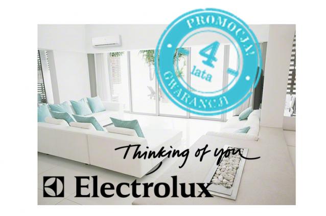 ELECTROLUX - 4 lata gwarancji