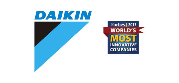 Daikin jest jedną z najbardziej innowacyjnych firm