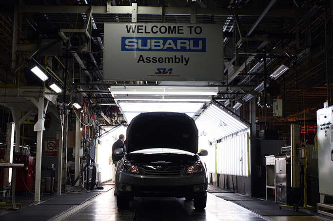 Fabryka Subaru w Lafayette 