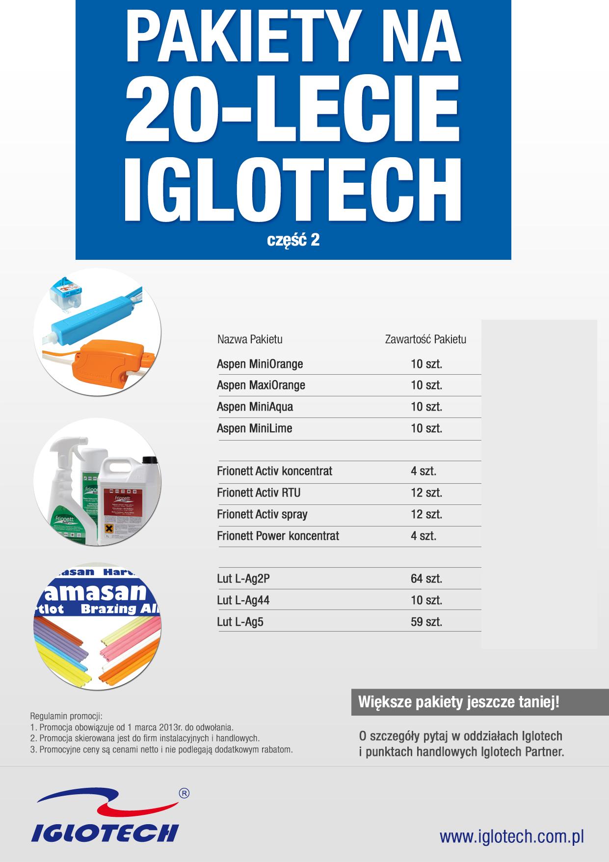 Iglotech - 20-lecie