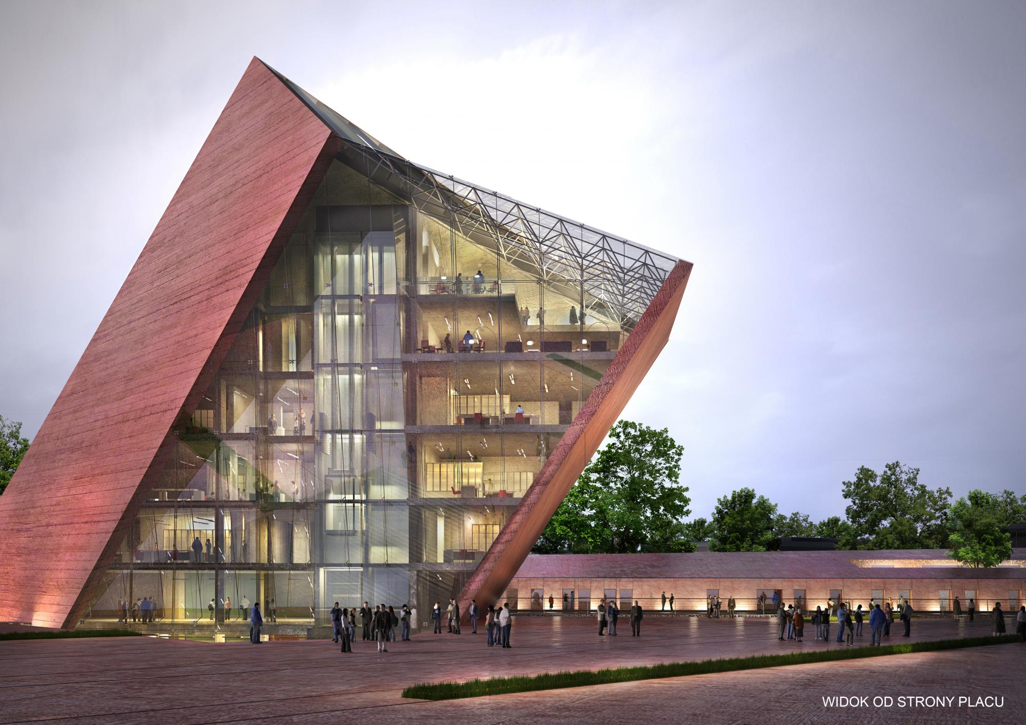 Projekt Muzeum II Wojny Światowej w Gdańsku - Studio Architektoniczne „Kwadrat”
