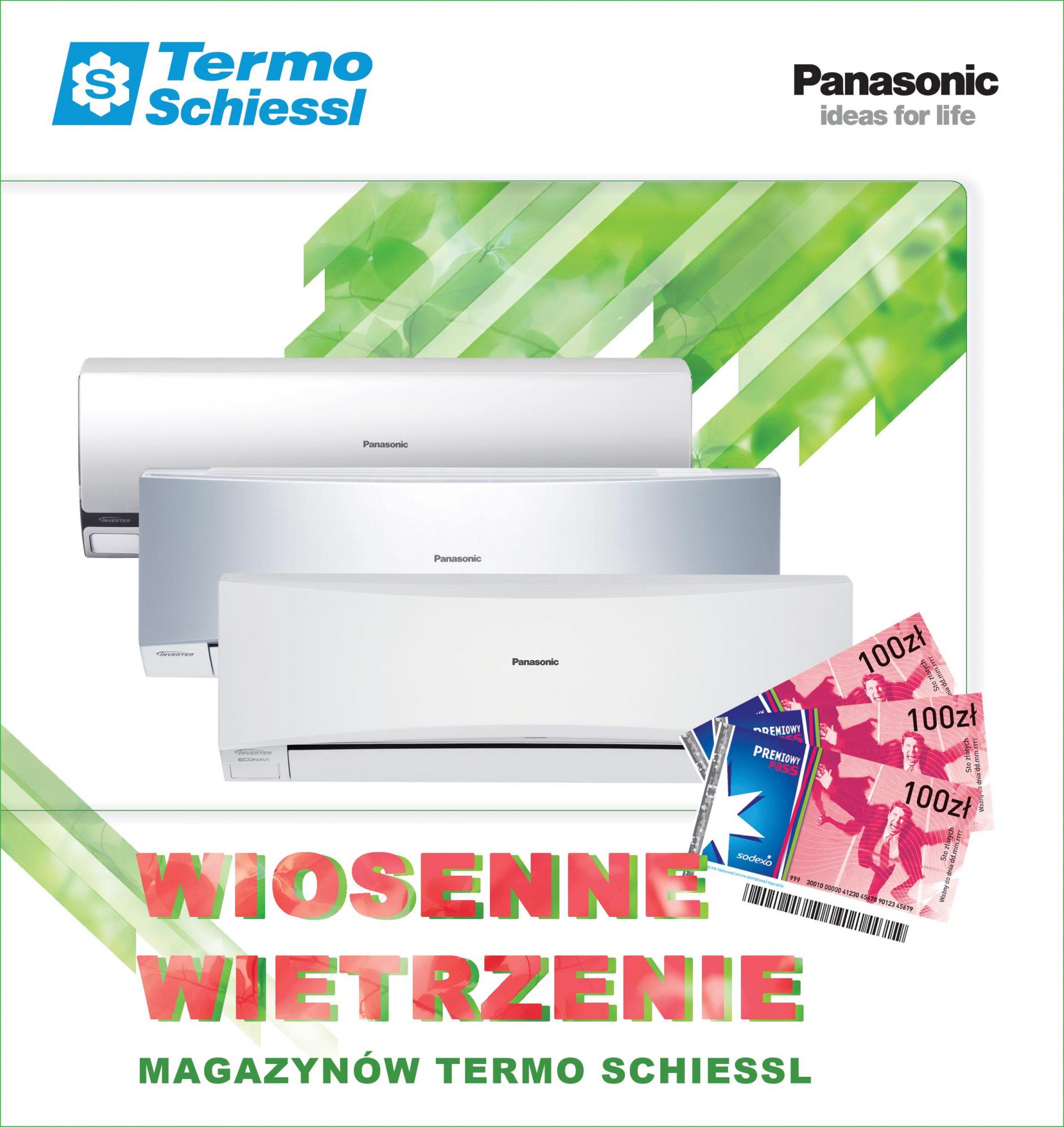 Wiosenne wietrzenie magazynów Termo Schiessl - promocja Panasonic