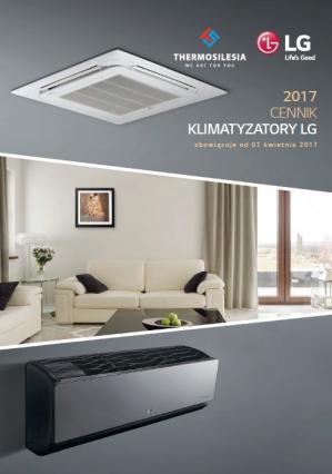 LG klimatyzatory - cennik 2017