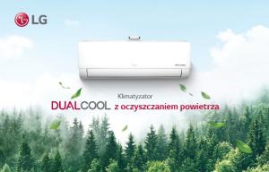 LG - klimatyzator DUALCOOL z oczyszczaniem powietrza