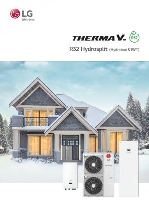 LG - pompy ciepła THERMA V R32 Hydrosplit (Hydrobox & IWT)
